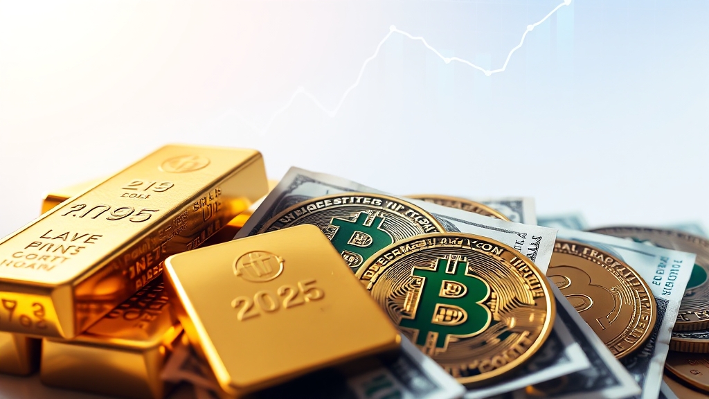 2024년 금 가격 전망 및 전략 (realistic 스타일)