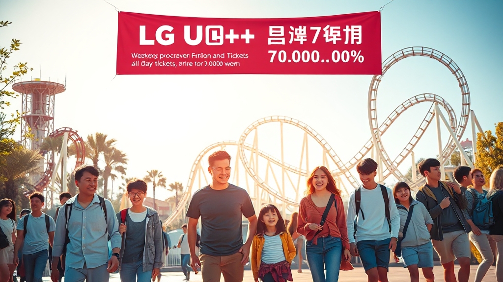 입장료 & 할인 정보 (realistic 스타일)