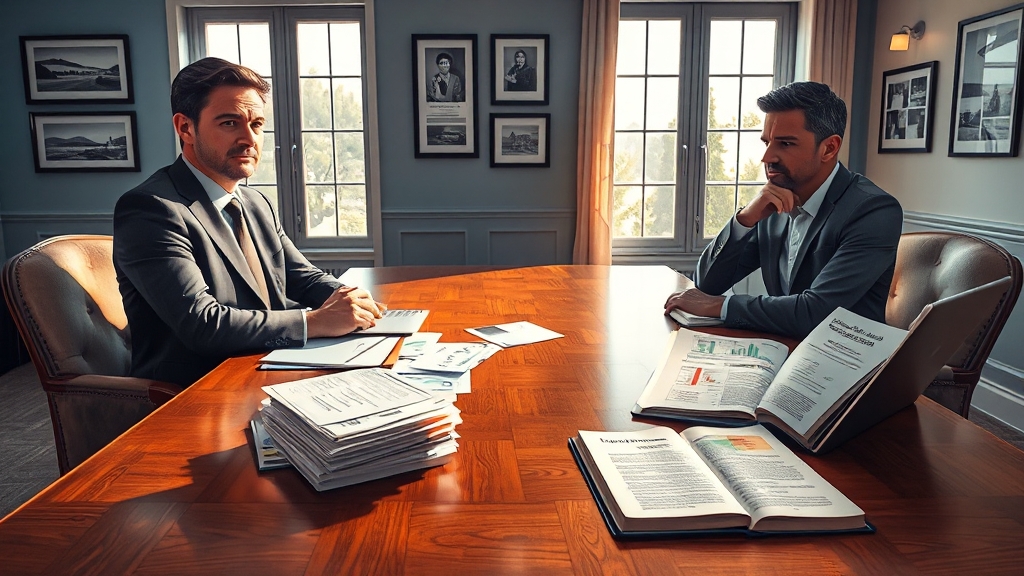 세무조사 발생 시 대응법 (realistic 스타일)