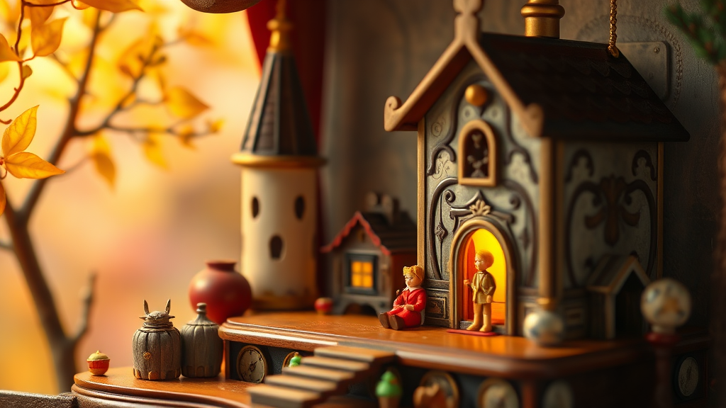 쁘띠프랑스 공연 및 체험: 생동감 넘치는 문화 예술 (realistic 스타일)