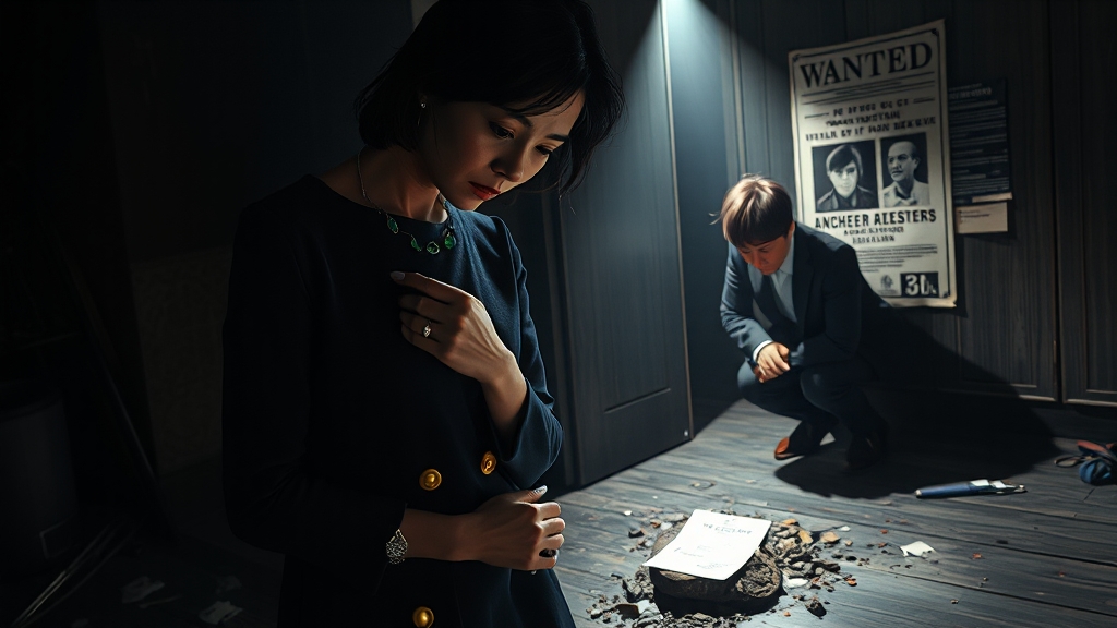 김건희 여사 연루 진상 파헤치기 (realistic 스타일)