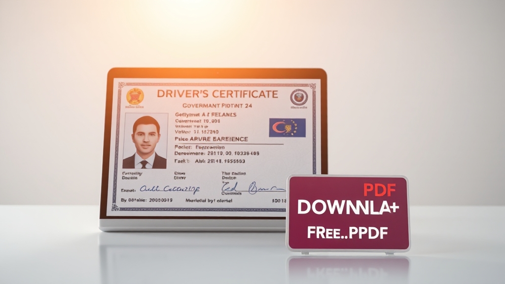 온라인 발급 상세 방법 (realistic 스타일)