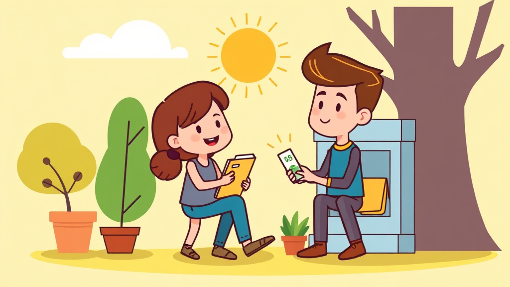 플랜 B는? 다양한 대출 상품 비교 분석 (cartoon 스타일)