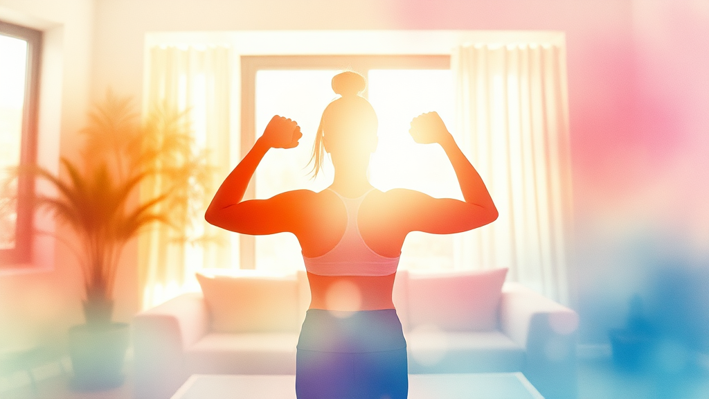 홈트 효과, 어디까지? (watercolor 스타일)