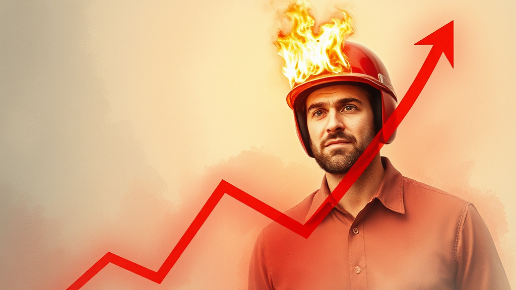 투자 리스크 요인 분석 (watercolor 스타일)