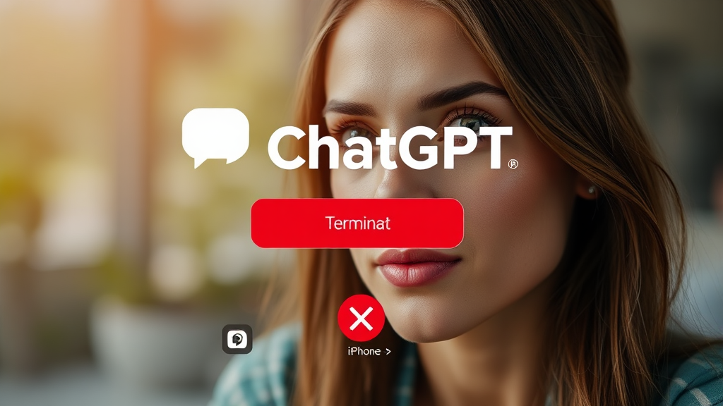 챗GPT 해지 방법 (기기별) (realistic 스타일)