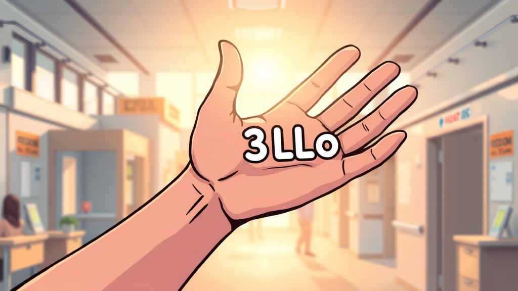 긴급의료비 지원이란? (cartoon 스타일)
