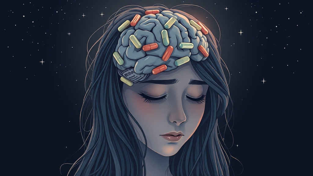 멜라토닌, 부작용 및 주의사항 (illustration 스타일)