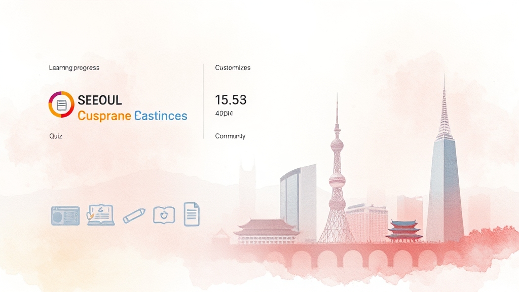 학습 관리 및 지원 시스템 (watercolor 스타일)