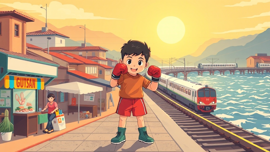 6시 내고향: 프로그램 소개 (cartoon 스타일)