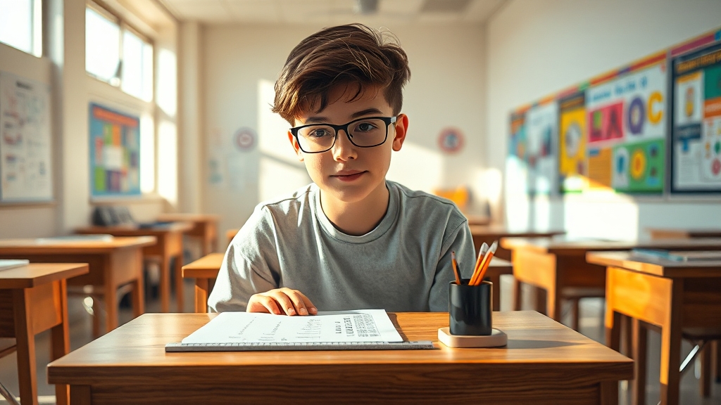 적성검사 전 시력 준비 (realistic 스타일)