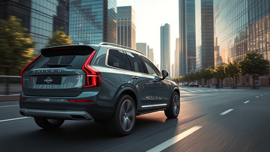 XC90 성능 및 파워트레인 (realistic 스타일)