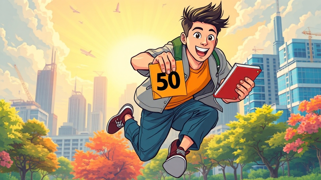 2025년 청년지원금, 왜 중요할까요? (cartoon 스타일)