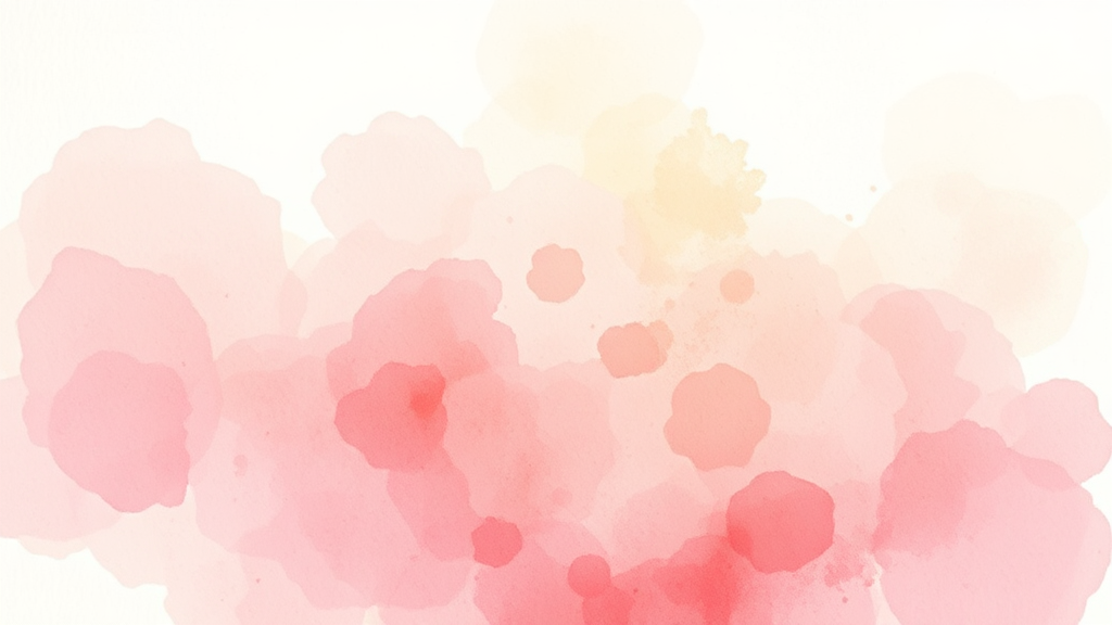 튼튼한 내장지방 관리와 건강한 체중 감량 (watercolor 스타일)