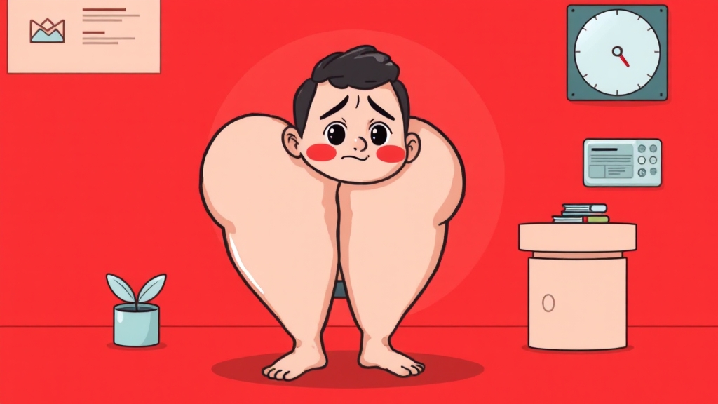 알부민 부족 신호 (cartoon 스타일)