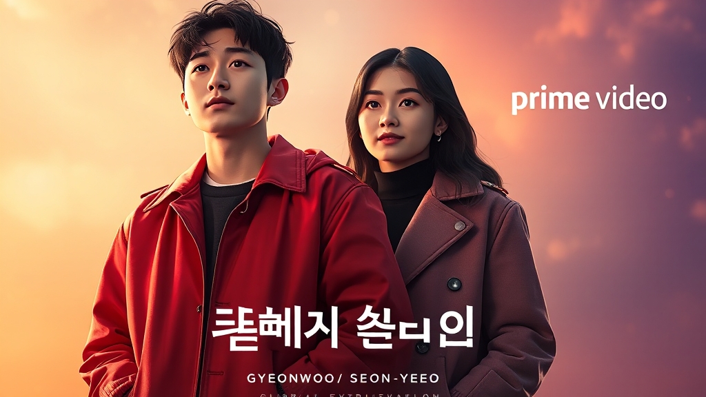 프라임 비디오에서 만나는 콘텐츠 (realistic 스타일)