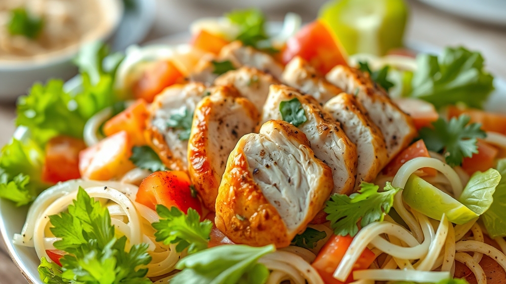 히카마 샐러드 레시피 (realistic 스타일)