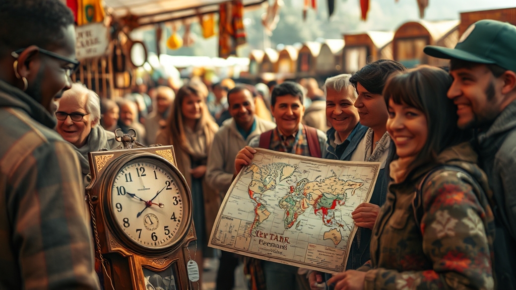 벼룩시장 앱, 100% 활용법 (realistic 스타일)