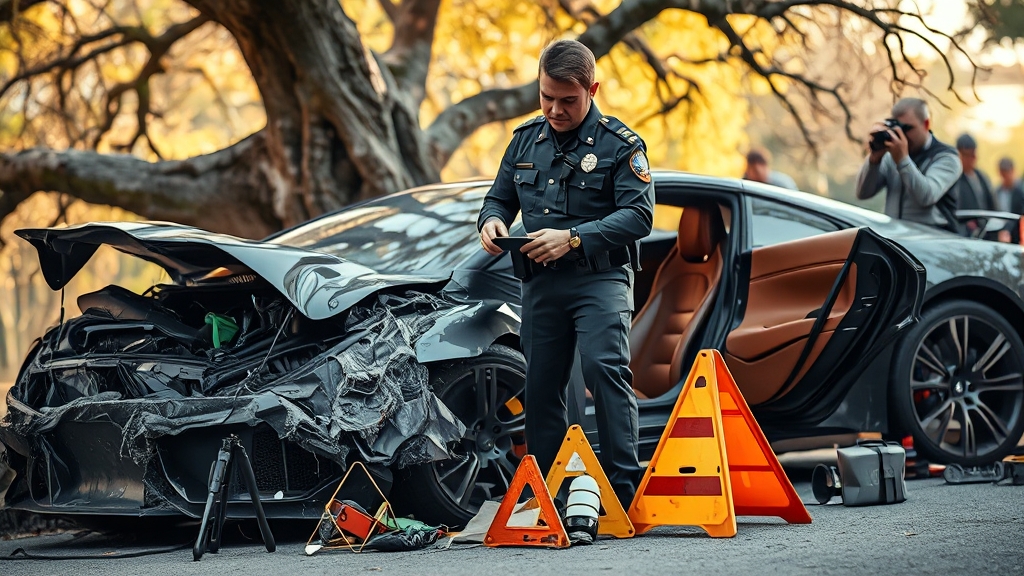 경찰 신고 & 현장 증거 확보 요령 (realistic 스타일)