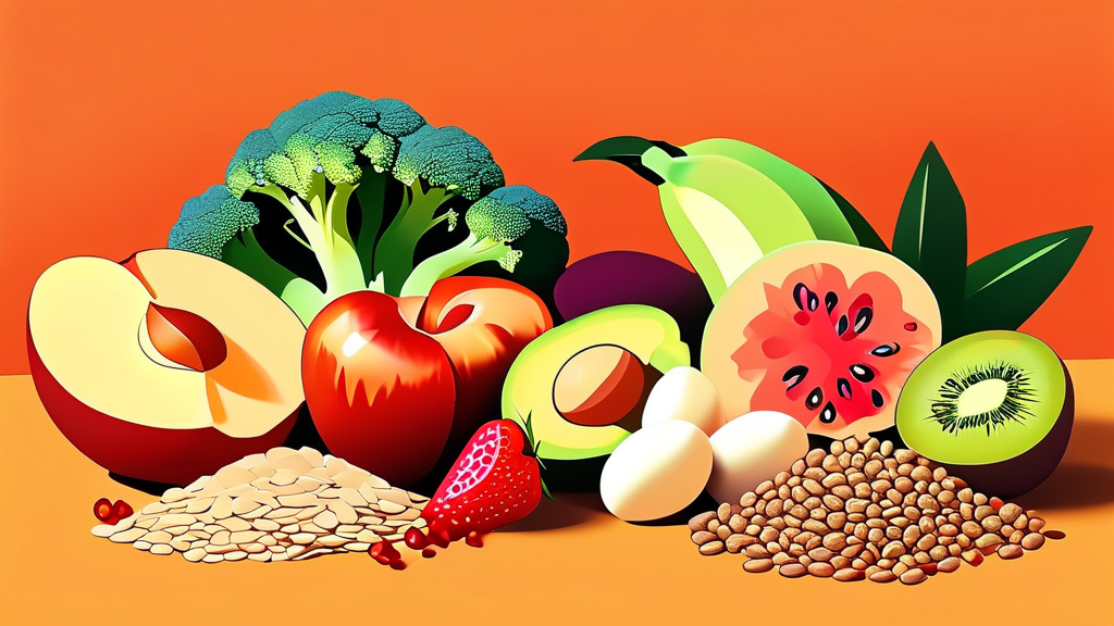 다이어트 중 견과류 섭취 시 주의사항 (cartoon 스타일)