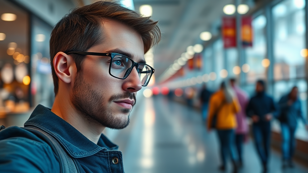 나우 넛지와 함께하는 에이전틱 AI 시대: 미래 전망 (realistic 스타일)