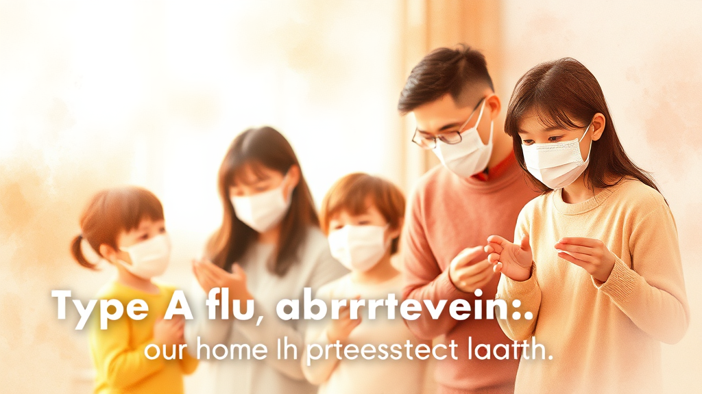 예방 및 관리: 백신 & 생활 수칙 (watercolor 스타일)