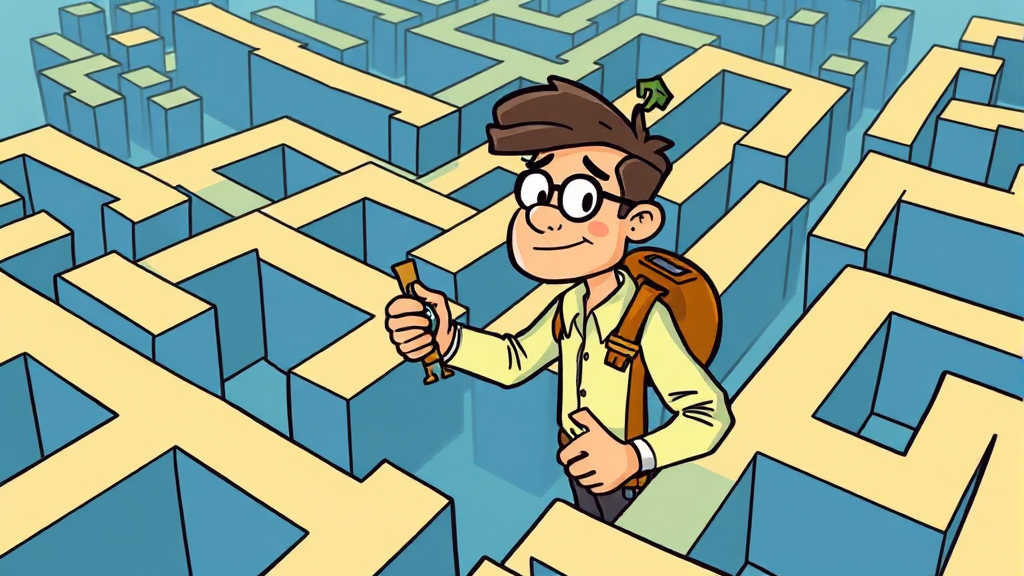 금리, 조건 비교하기 (cartoon 스타일)