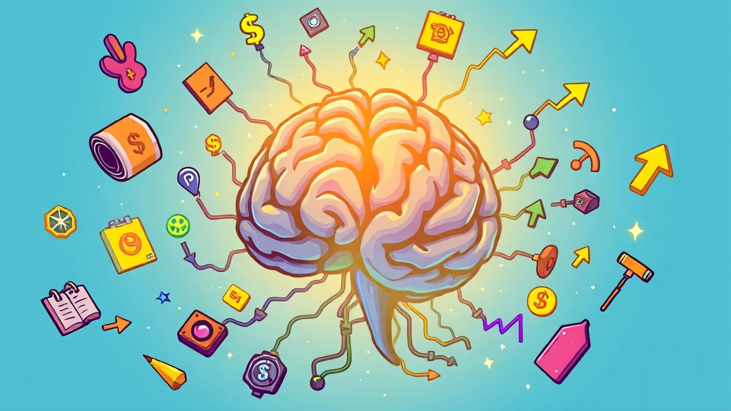 ETF 및 종목 투자 전략 (cartoon 스타일)