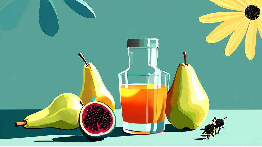 도라지배즙의 핵심 효능: 목 건강부터 감기 예방까지 (illustration 스타일)