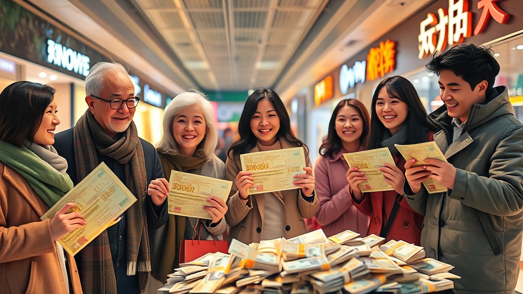 환급 금액 및 지급 방식 (watercolor 스타일)