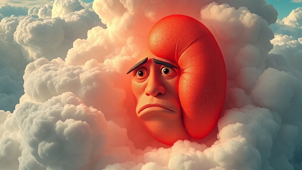 알부민 섭취 시 주의사항 (realistic 스타일)