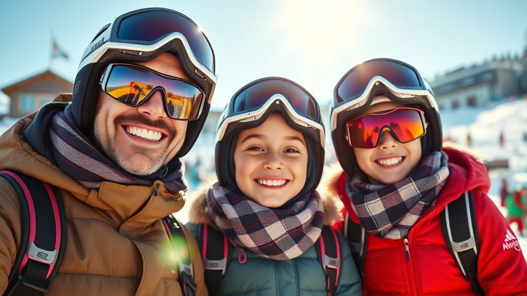 스키장 렌탈샵 이용 팁 (realistic 스타일)