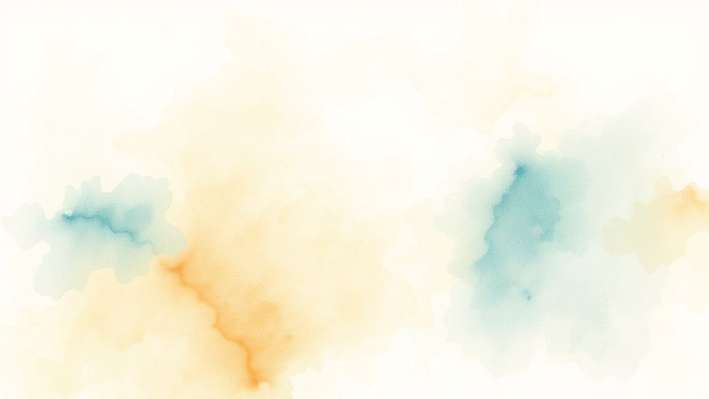 지원 금액 및 기간 (watercolor 스타일)