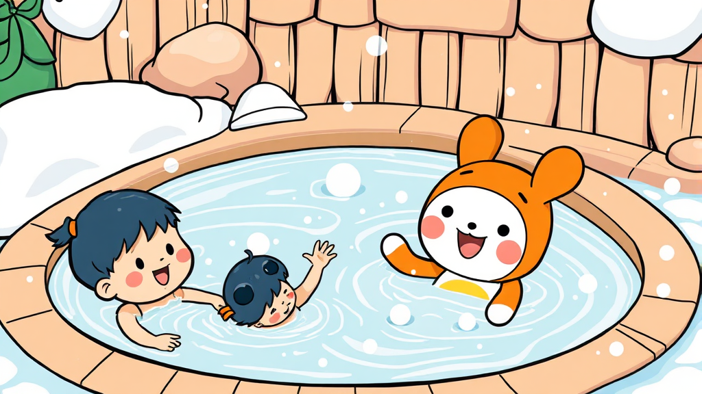 뽀로로 아쿠아빌리지 기본 정보 (cartoon 스타일)