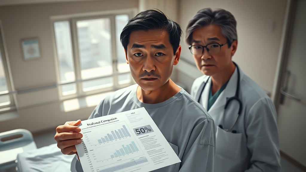 급여 vs 비급여, 5세대 변화는? (realistic 스타일)
