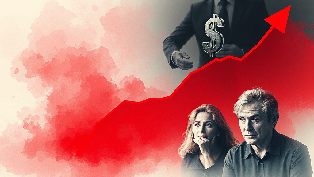 환율 급등, 우리 생활에 미치는 영향 (watercolor 스타일)