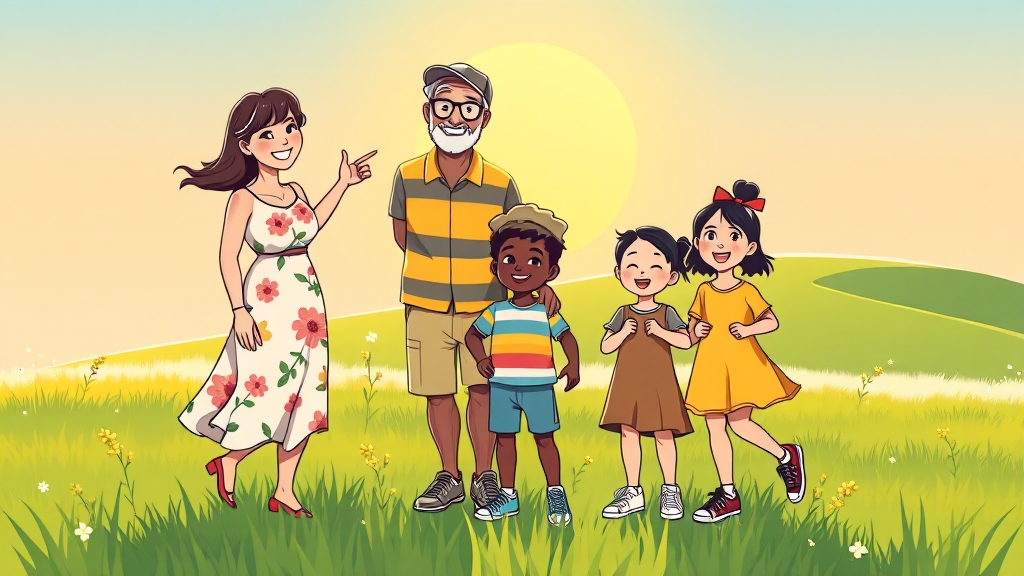 출생신고 후, 어떤 혜택이 있을까요? (cartoon 스타일)