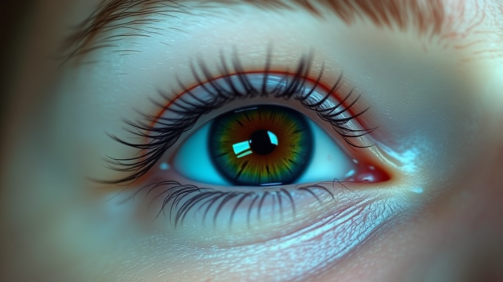 눈 떨림 예방을 위한 생활 습관 가이드 (realistic 스타일)