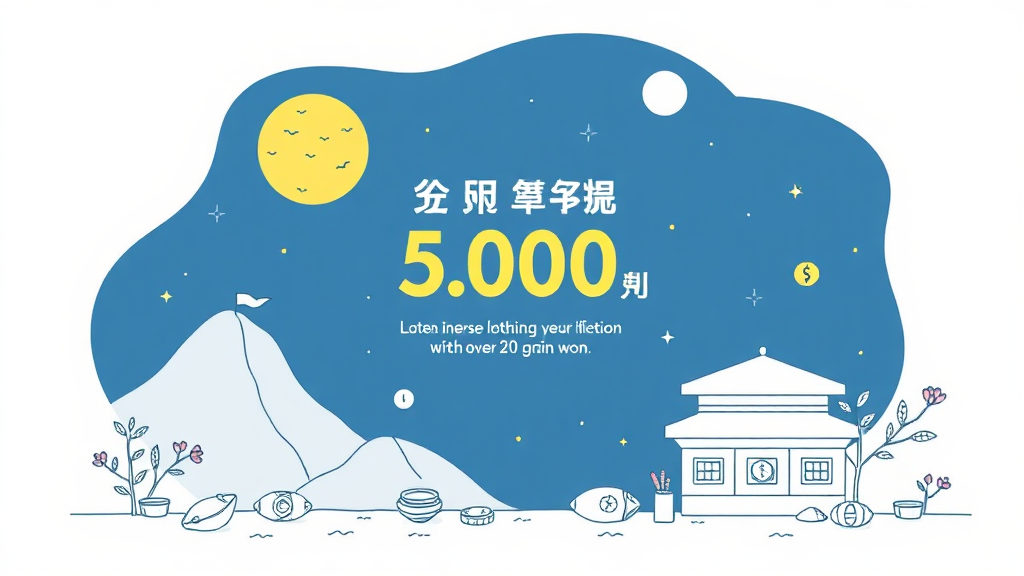 얼마를 넣고 언제 받을 수 있나요? 납입 한도와 만기 구조 (illustration 스타일)