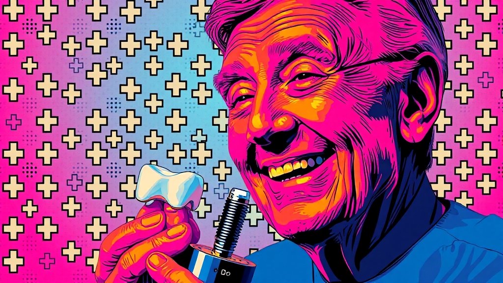 임플란트 시술, 어떻게 진행될까요? (popart 스타일)