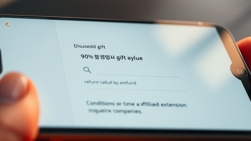 유효기간 이전 환불법 (realistic 스타일)