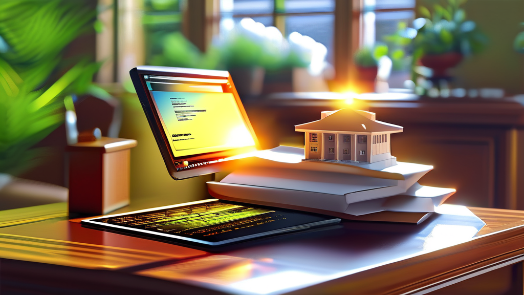 금융인증서, 이렇게 활용하세요! (realistic 스타일)