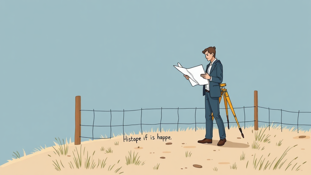 경계 침범 분쟁, 전문가 도움으로 현명하게 해결하기 (illustration 스타일)