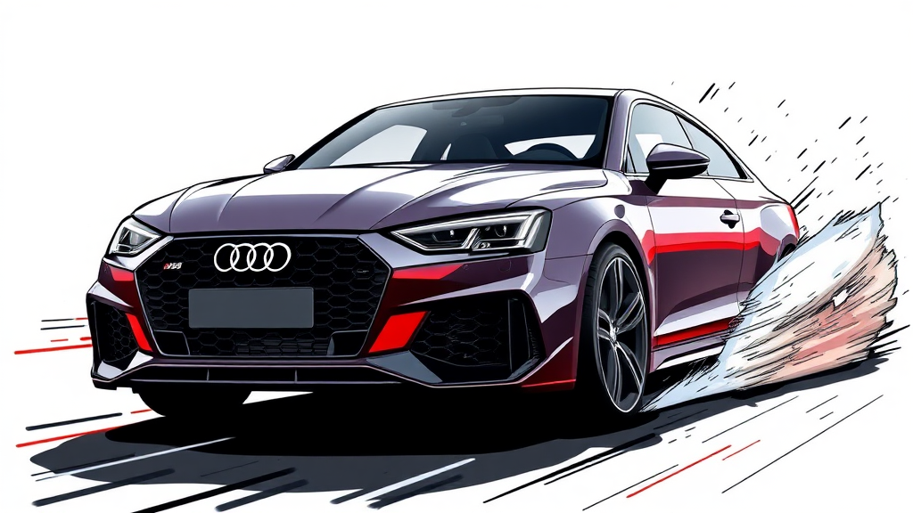 엔진 및 성능 심층 분석 (illustration 스타일)