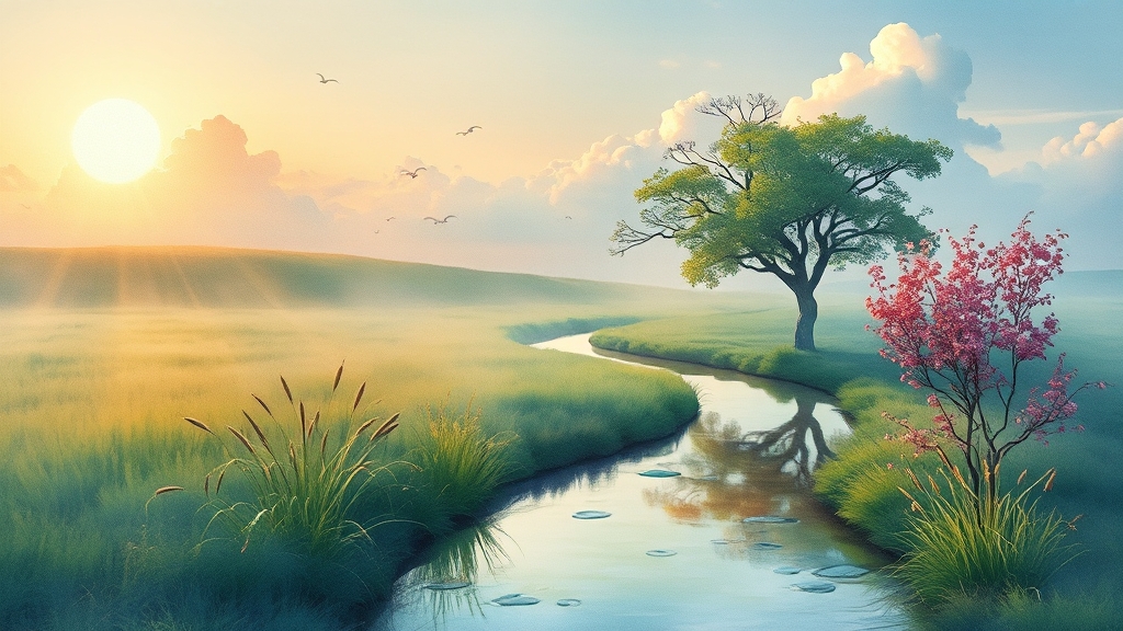 포토샵, 어떻게 시작해야 할까요? (watercolor 스타일)