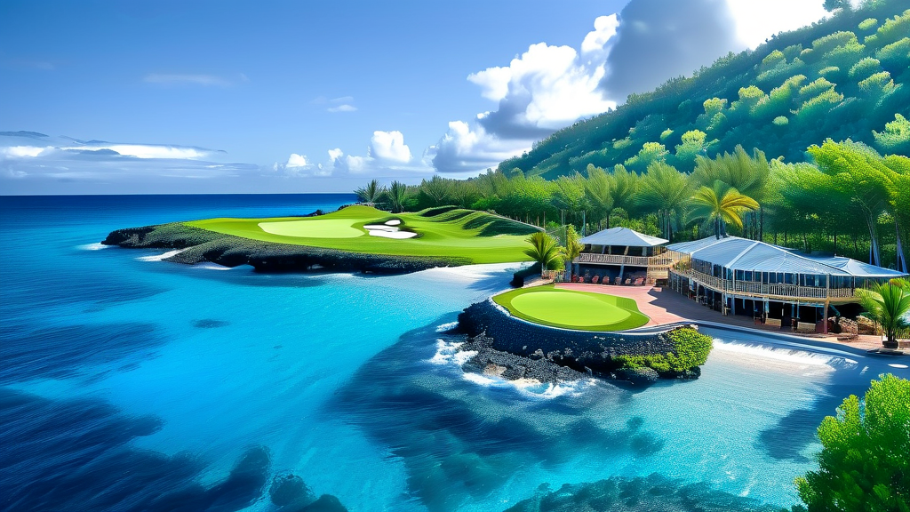 골프존카운티 사천CC 주변 관광 명소 (realistic 스타일)