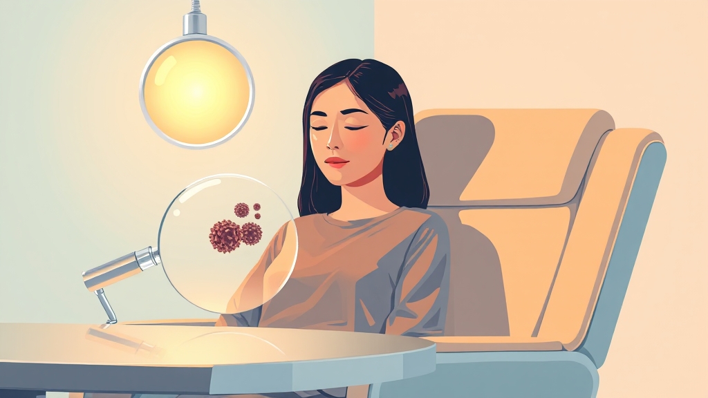 암보험, 어떤 보장 있나? (illustration 스타일)