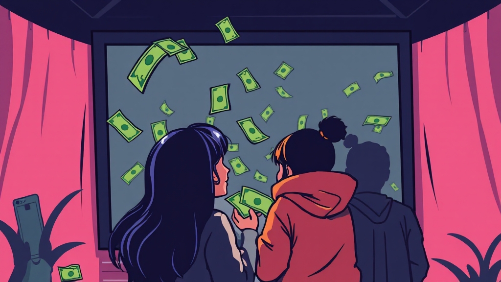 시청자 반응과 사회적 의미 (cartoon 스타일)