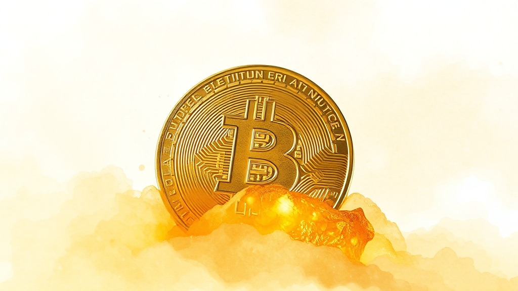 금과 비트코인 동반 상승 이유 (watercolor 스타일)