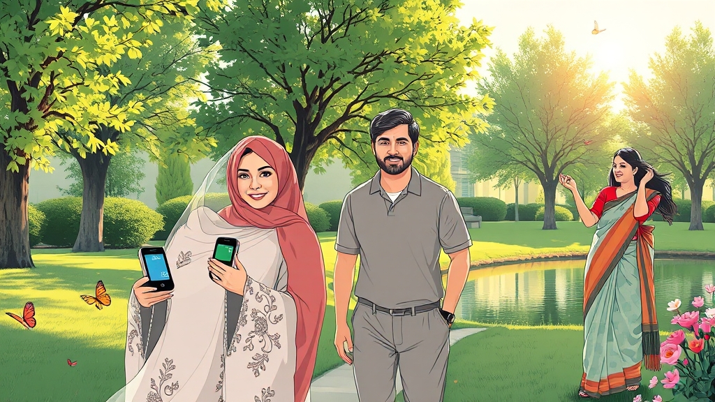 혈당 조절 돕는 생활 습관 (illustration 스타일)